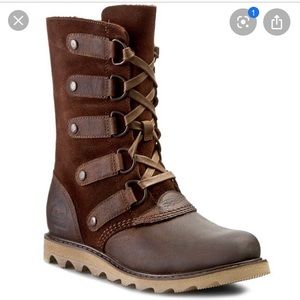 Sorel Brown Scotia Lace up boot